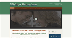 Desktop Screenshot of mncoupletherapycenter.com