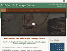 Tablet Screenshot of mncoupletherapycenter.com